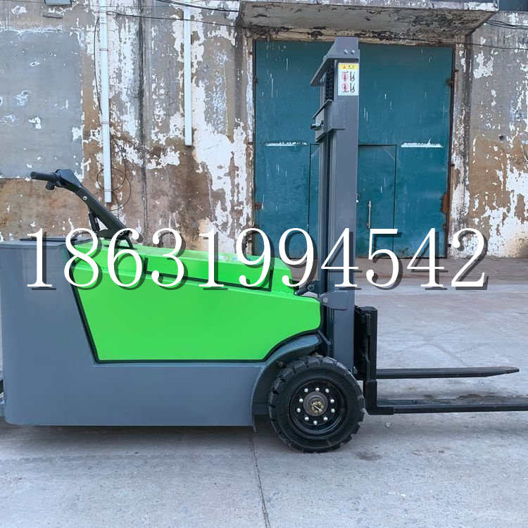 哈巴河县小型电动叉车1吨2吨步行站驾式电瓶堆高充电装卸车液压升降车铲车